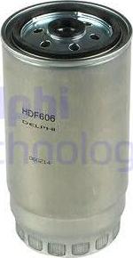 Delphi HDF606 - Degvielas filtrs www.autospares.lv