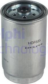 Delphi HDF685 - Degvielas filtrs www.autospares.lv
