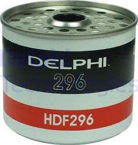 Delphi HDF296 - Degvielas filtrs www.autospares.lv