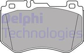 Delphi LP3137 - Bremžu uzliku kompl., Disku bremzes www.autospares.lv