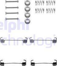 Delphi LY1041 - Piederumu komplekts, Stāvbremzes mehānisma bremžu loks www.autospares.lv