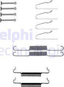 Delphi LY1393 - Piederumu komplekts, Stāvbremzes mehānisma bremžu loks www.autospares.lv