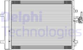 Delphi TSP0225689 - Kondensators, Gaisa kond. sistēma www.autospares.lv