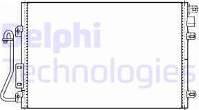Delphi TSP0225635 - Kondensators, Gaisa kond. sistēma www.autospares.lv