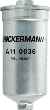 Denckermann A110036 - Degvielas filtrs www.autospares.lv