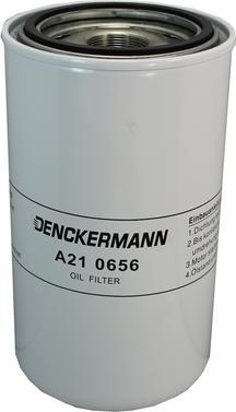 Denckermann A210656 - Eļļas filtrs www.autospares.lv