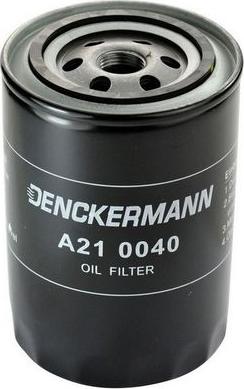 Denckermann A210040 - Eļļas filtrs www.autospares.lv