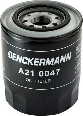 Denckermann A210047 - Eļļas filtrs www.autospares.lv