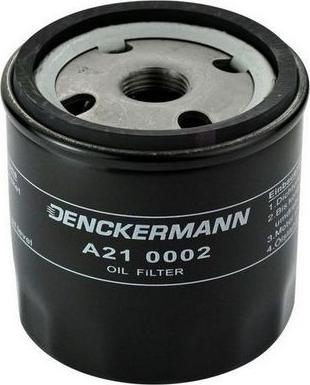 Denckermann A210002 - Eļļas filtrs www.autospares.lv