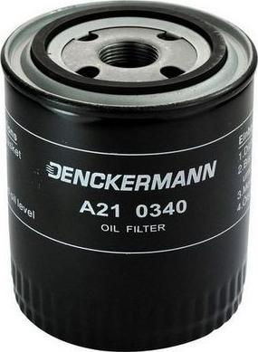 Denckermann A210340 - Eļļas filtrs www.autospares.lv