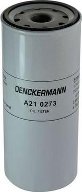 Denckermann A210273 - Eļļas filtrs www.autospares.lv