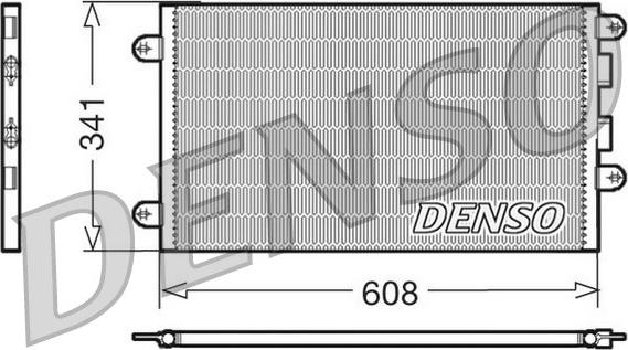 Denso DCN01012 - Kondensators, Gaisa kond. sistēma www.autospares.lv