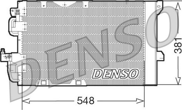 Denso DCN20005 - Kondensators, Gaisa kond. sistēma www.autospares.lv