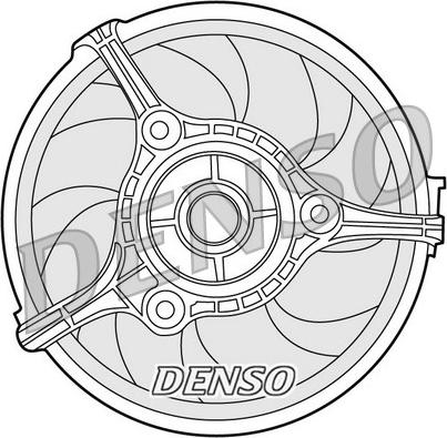 Denso DER02002 - Ventilators, Motora dzesēšanas sistēma www.autospares.lv