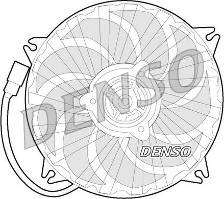Denso DER07007 - Ventilators, Motora dzesēšanas sistēma www.autospares.lv