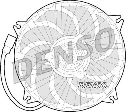 Denso DER21019 - Ventilators, Motora dzesēšanas sistēma www.autospares.lv