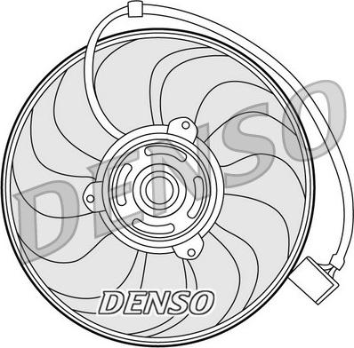 Denso DER27001 - Ventilators, Motora dzesēšanas sistēma www.autospares.lv