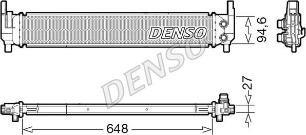 Denso DRM02042 - Radiators, Motora dzesēšanas sistēma www.autospares.lv