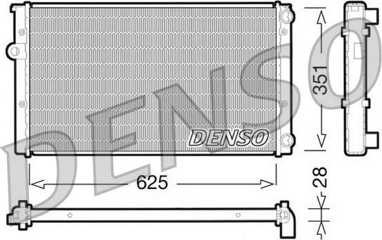Denso DRM32009 - Radiators, Motora dzesēšanas sistēma www.autospares.lv