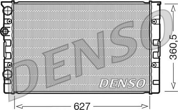 Denso DRM26006 - Radiators, Motora dzesēšanas sistēma www.autospares.lv