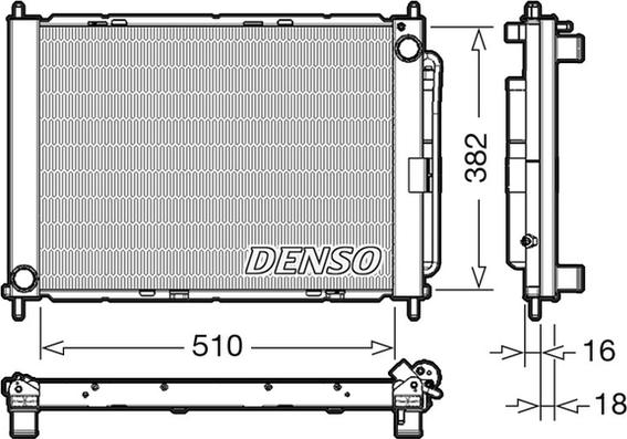 Denso DRM23104 - Dzesēšanas modulis www.autospares.lv