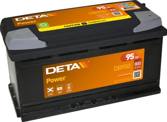 DETA DB950 - Startera akumulatoru baterija www.autospares.lv
