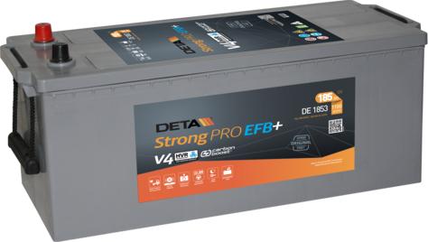 DETA DE1853 - Startera akumulatoru baterija www.autospares.lv