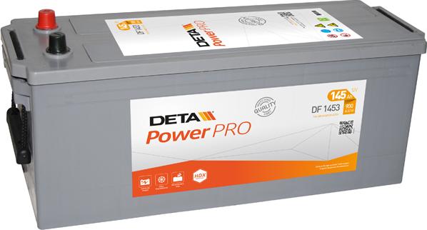 DETA DF1453 - Startera akumulatoru baterija www.autospares.lv
