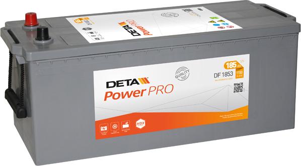 DETA DF1853 - Startera akumulatoru baterija www.autospares.lv