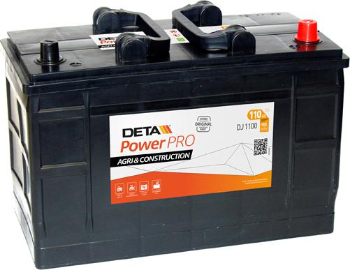 DETA DJ1100 - Startera akumulatoru baterija www.autospares.lv