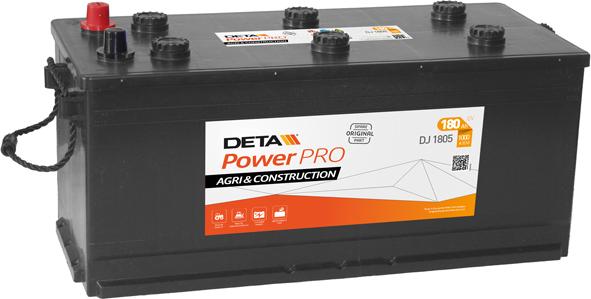 DETA DJ1805 - Startera akumulatoru baterija www.autospares.lv