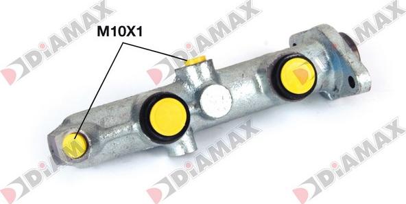 Diamax N04092 - Galvenais bremžu cilindrs www.autospares.lv