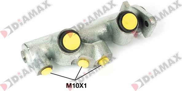 Diamax N04005 - Galvenais bremžu cilindrs www.autospares.lv