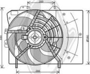 Diederichs DCL1171 - Ventilators, Motora dzesēšanas sistēma www.autospares.lv