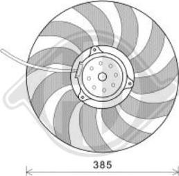 Diederichs DCL1235 - Ventilators, Motora dzesēšanas sistēma www.autospares.lv