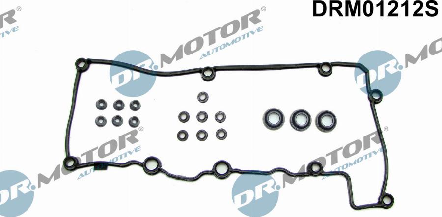 Dr.Motor Automotive DRM01212S - Blīvju komplekts, Motora bloka galvas vāks www.autospares.lv