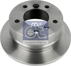 DT Spare Parts 4.64648 - Bremžu diski www.autospares.lv