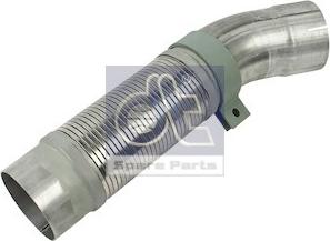 DT Spare Parts 4.66423 - Gofrēta caurule, Izplūdes gāzu sistēma www.autospares.lv