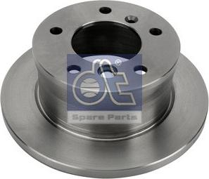 DT Spare Parts 4.63986 - Bremžu diski www.autospares.lv