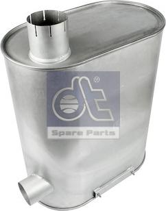 DT Spare Parts 6.37000 - Vidējais / Gala izpl. gāzu trokšņa slāpētājs www.autospares.lv