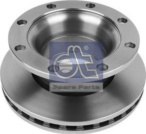 DT Spare Parts 10.24104 - Bremžu diski www.autospares.lv