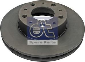 DT Spare Parts 12.41003 - Bremžu diski www.autospares.lv