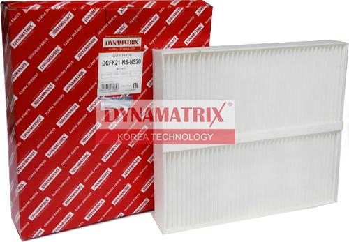 Dynamatrix DCFK21-NS-NS20 - Filtrs, Salona telpas gaiss www.autospares.lv