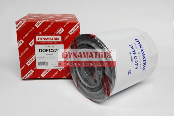 Dynamatrix DOFC274 - Eļļas filtrs www.autospares.lv