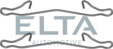 Elta Automotive EA8519 - Piederumu komplekts, Disku bremžu uzlikas www.autospares.lv