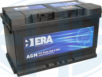 ERA A58013 - Startera akumulatoru baterija www.autospares.lv
