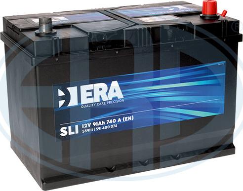 ERA S59111 - Startera akumulatoru baterija www.autospares.lv
