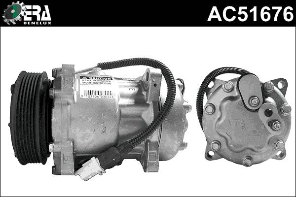 ERA Benelux AC51676 - Kompresors, Gaisa kond. sistēma www.autospares.lv