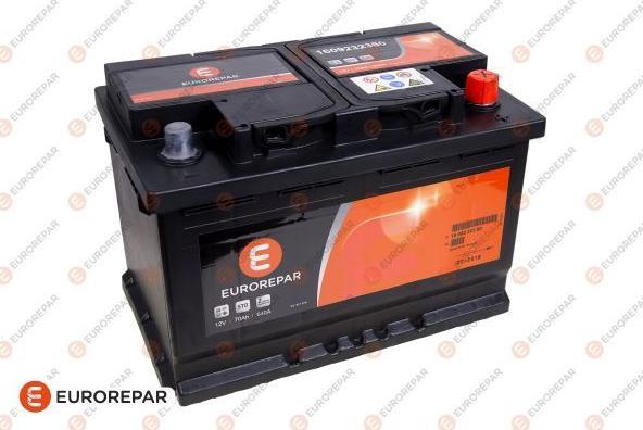 EUROREPAR 1609232380 - Startera akumulatoru baterija www.autospares.lv