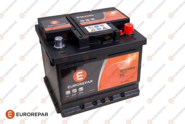 EUROREPAR E364053 - Startera akumulatoru baterija www.autospares.lv